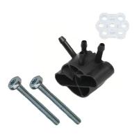 Reparaturset Anschlussstück schwarz zu Keramikventil 69075